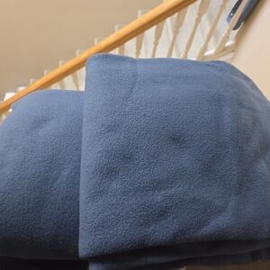 Cozy Blue Fleece Blanket